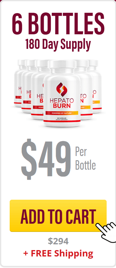 Hepato Burn 6 Bottles